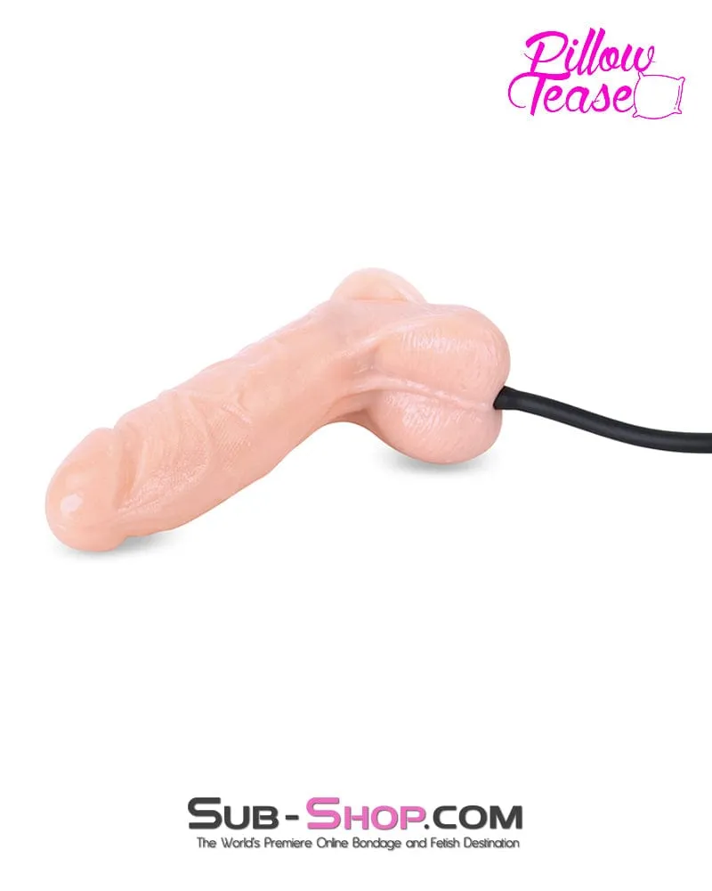 0645M      Inflatable 7.5” Realistic Pump Up Suction Cup Dildo - MEGA Deal