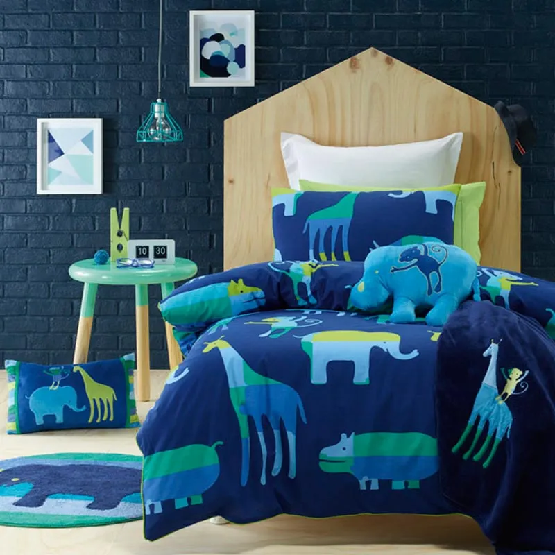 Animal Patch Rectangle or Elephant Cushion