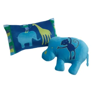 Animal Patch Rectangle or Elephant Cushion