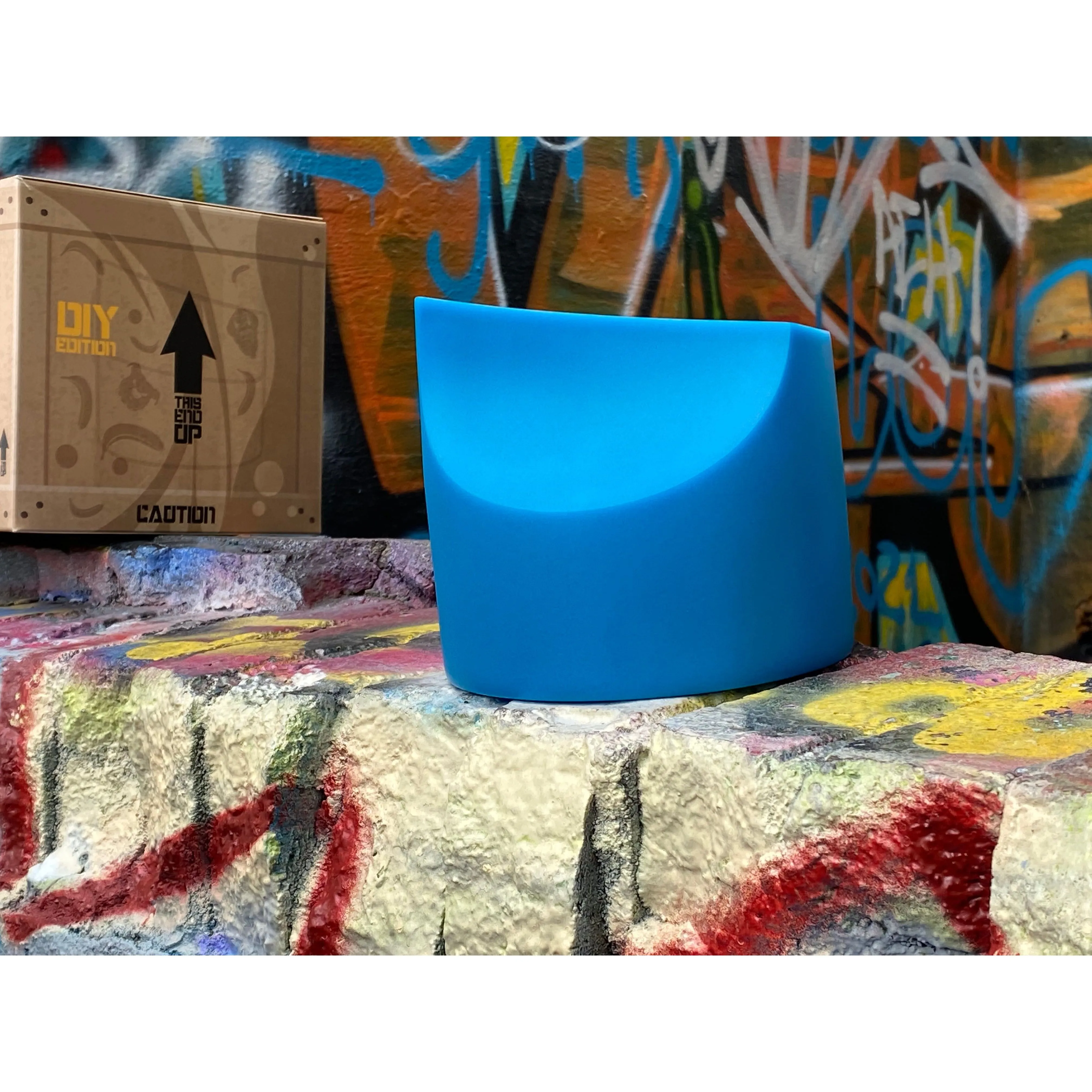 Banana Skinny Cap Glow in the Dark Blue