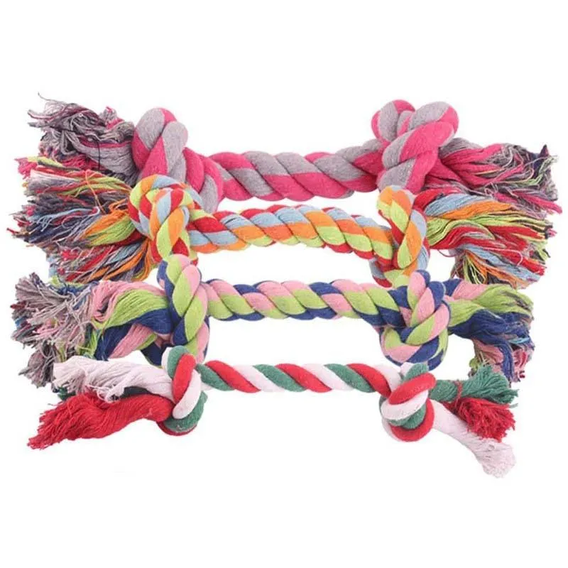 Colorful Cotton Dog Rope Toy