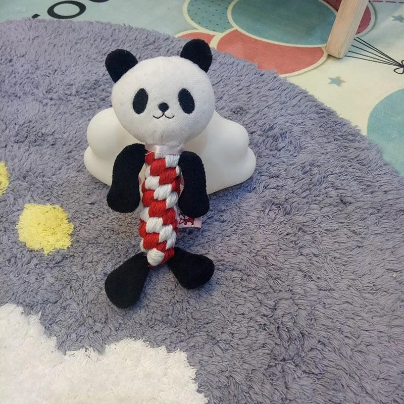 Colorful Cotton Dog Rope Toy