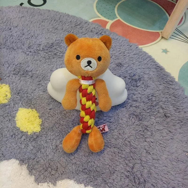 Colorful Cotton Dog Rope Toy