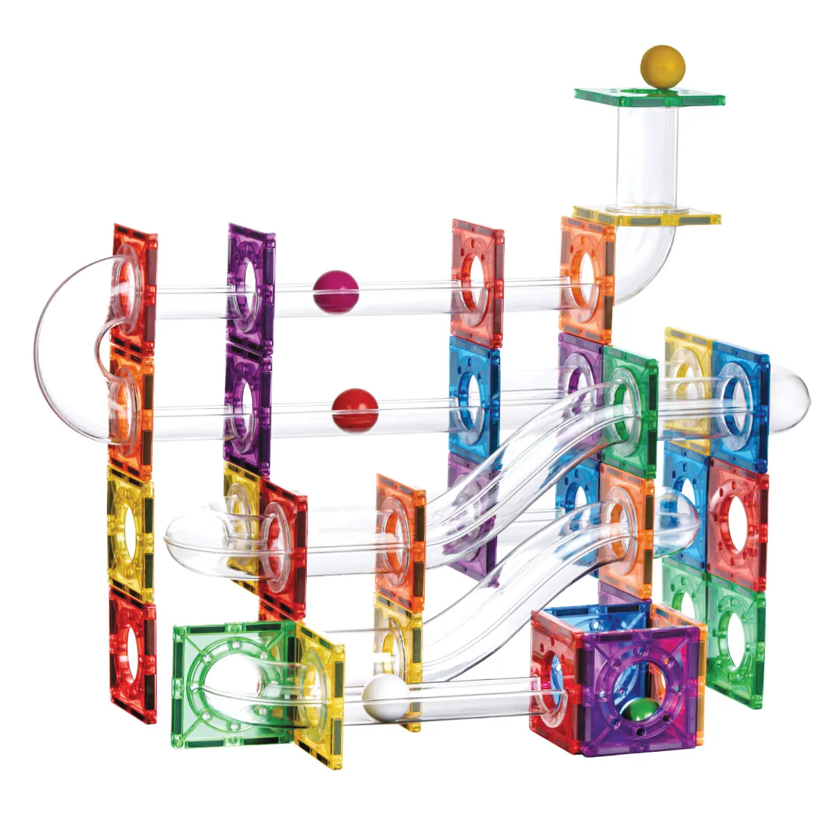 COLORMAG TUBES Magnetic building set
