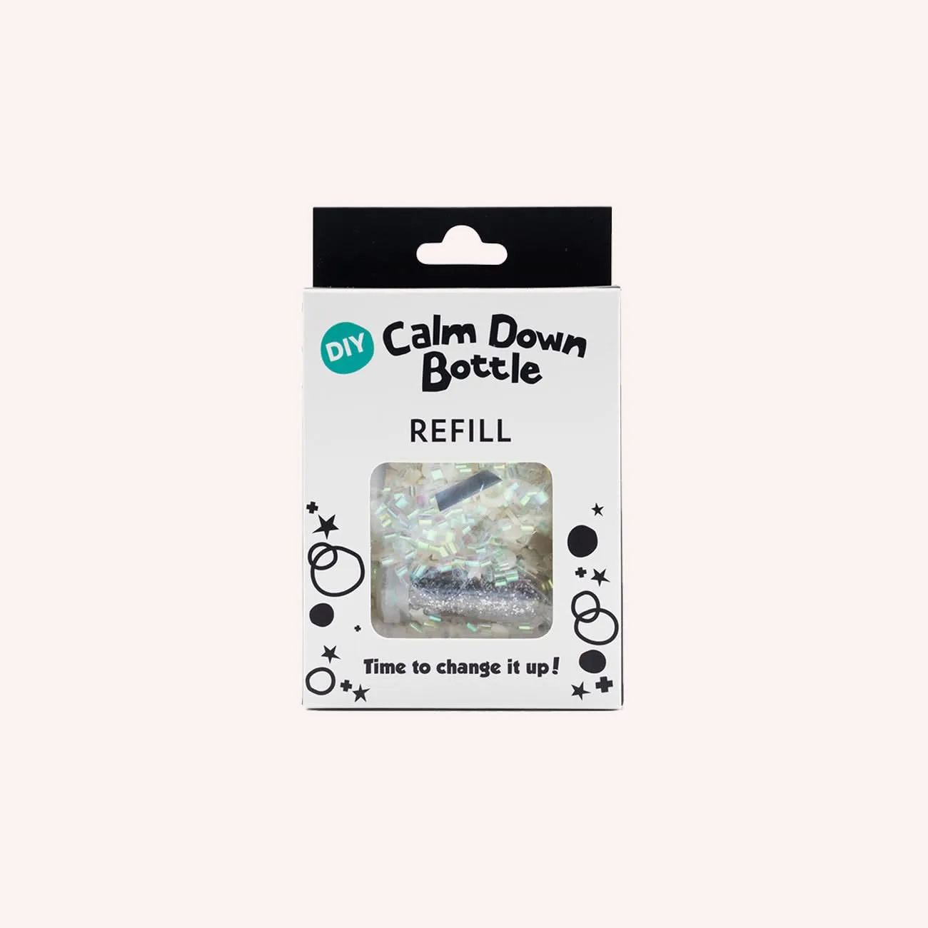 DIY Calm Down Bottle Refill - Glow in the Dark