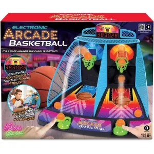 Electronic Arcade Basketball Game /Sound Effects /LED scoreboard /Auto Counter