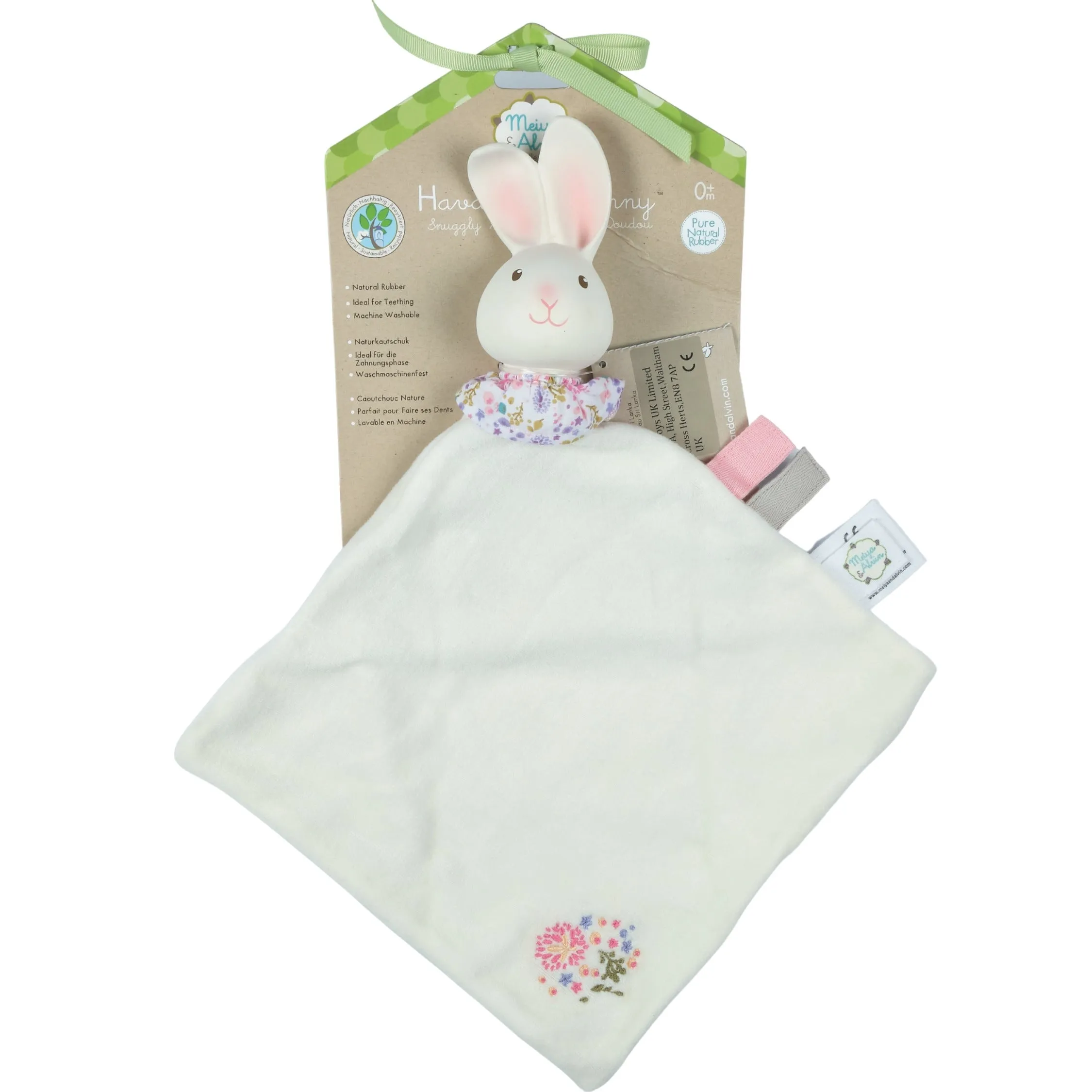 Havah Baby Snuggly with Rubber Teether