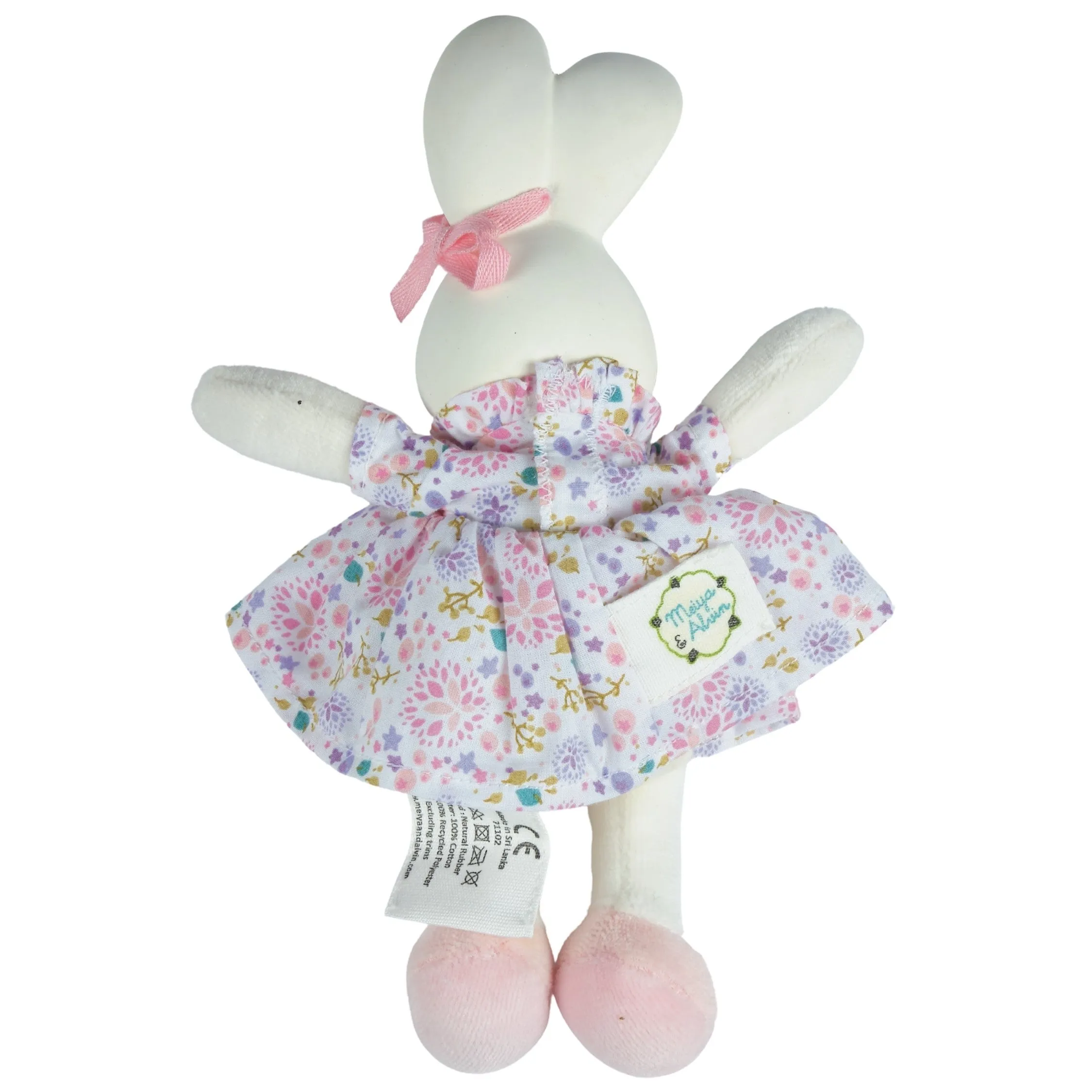 Havah the Bunny Baby Soft Toy and Teether