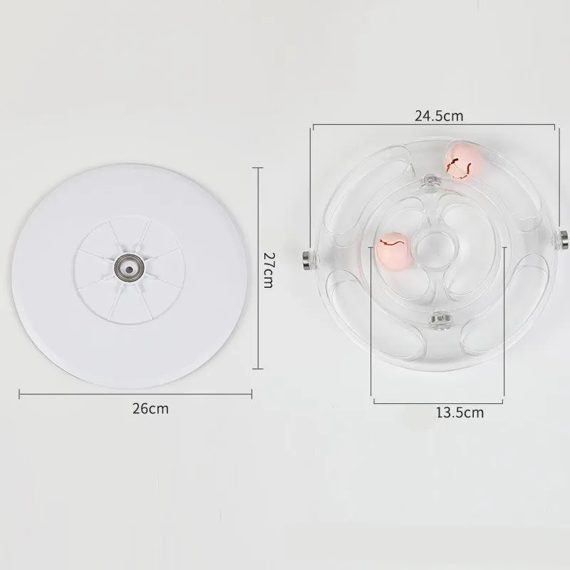 Interactive Cat Spin & Learn Toy