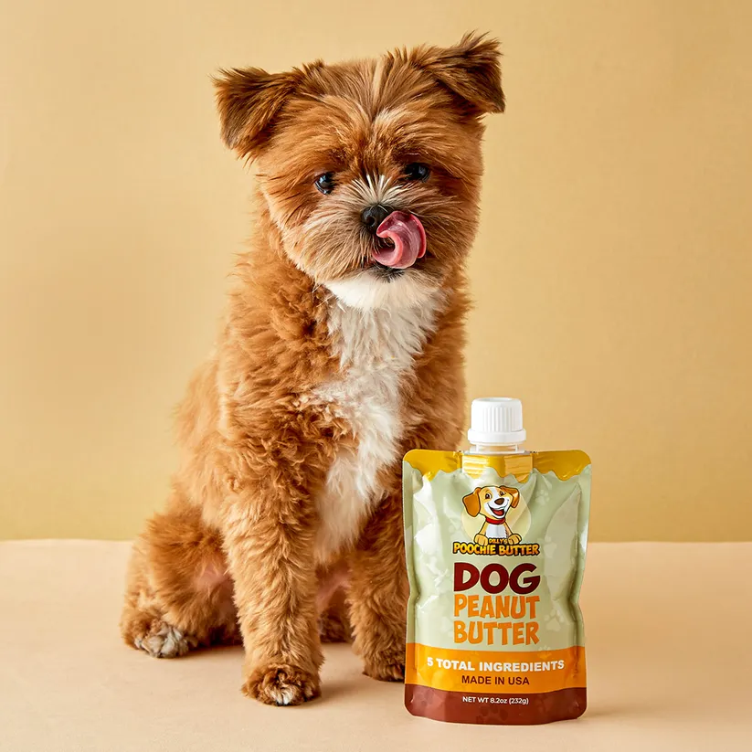 Poochie Butter Dog Peanut Butter Squeeze Pack