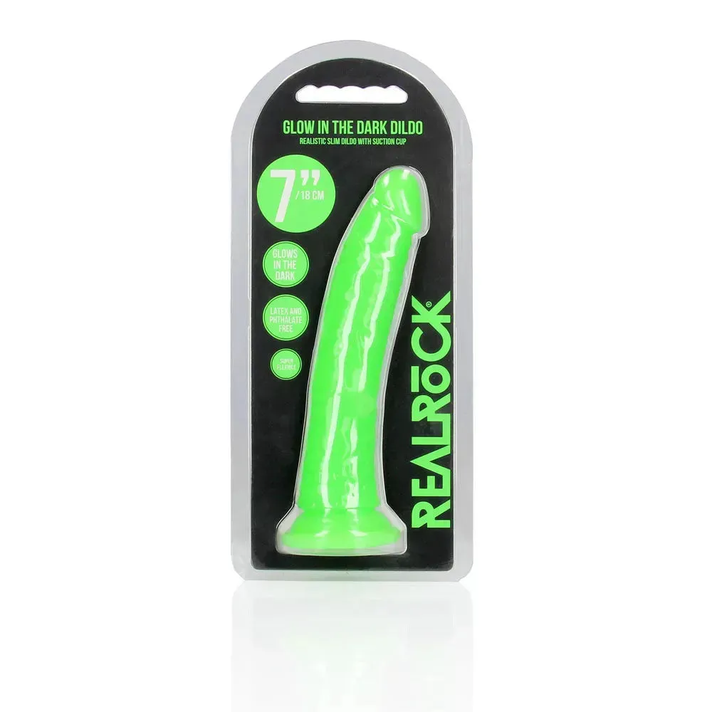 REALROCK 18 cm Slim Glow in the Dark Neon -